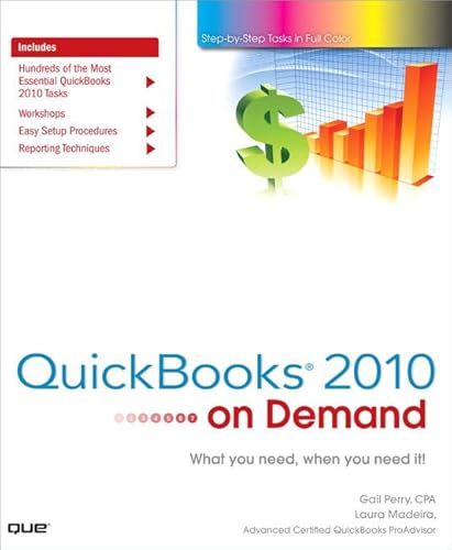 9780789743237: Quickbooks 2010 on Demand