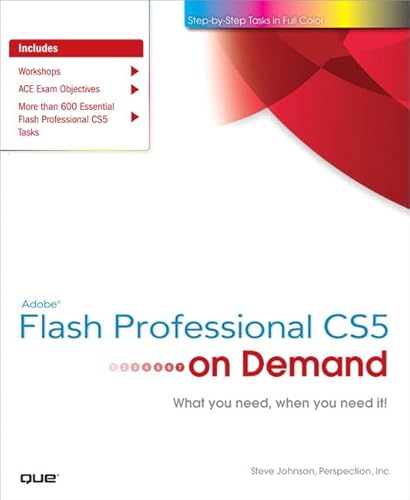 Beispielbild fr Adobe Flash Professional CS5 on Demand zum Verkauf von Better World Books