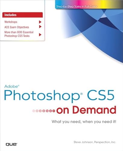 9780789744470: Adobe Photoshop Cs5 on Demand