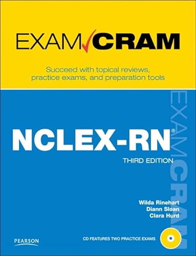 Stock image for NCLEX-RN Exam Cram [With CDROM] for sale by ThriftBooks-Dallas