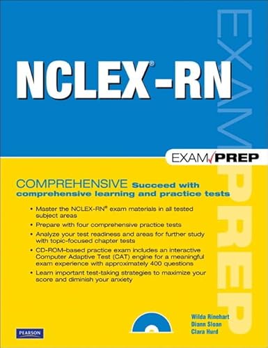 Imagen de archivo de Nclex-RN Exam Prep [With CDROM] a la venta por ThriftBooks-Atlanta