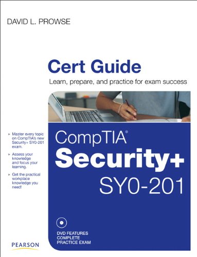 Imagen de archivo de CompTIA Security+ SYO-201 Cert Guide [With DVD] a la venta por ThriftBooks-Atlanta