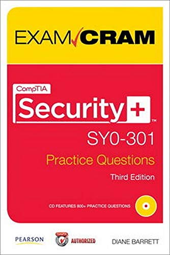 9780789748287: CompTIA Security+ SY0-301 Practice Questions Exam Cram