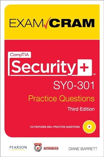 9780789748287: CompTIA Security+ SY0-301 Practice Questions