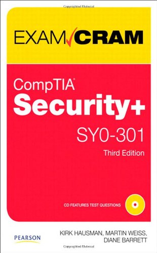 Imagen de archivo de CompTIA Security+ SY0-301 Authorized Exam Cram (3rd Edition) a la venta por BookHolders