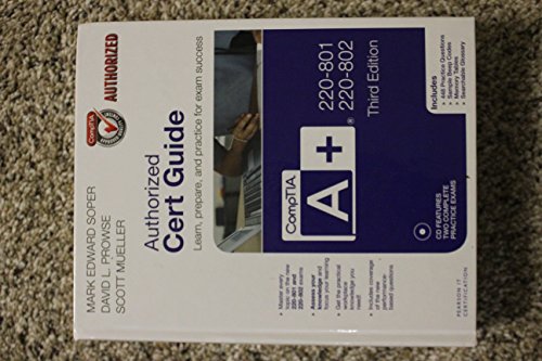 9780789748508: CompTIA A+ 220-801 and 220-802 Authorized Cert Guide