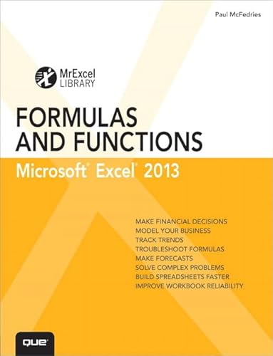 9780789748676: Excel 2013 Formulas and Functions (Mrexcel Library)