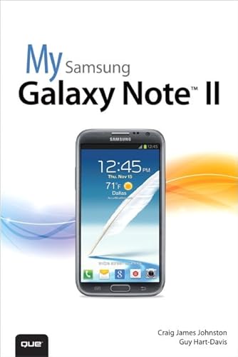 My Samsung Galaxy Note II (9780789748829) by Johnston, Craig James; Hart-Davis, Guy
