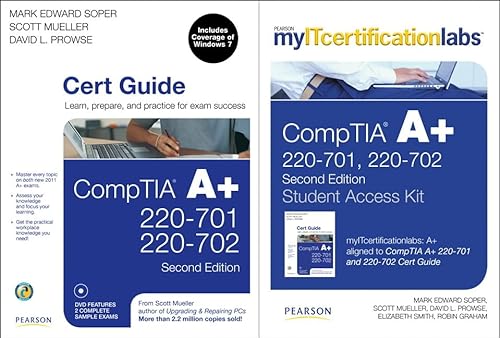 CompTIA A+ Cert Guide with MyITCertificationlab Bundle (220-701 and 220-702) (9780789748898) by Soper, Mark Edward