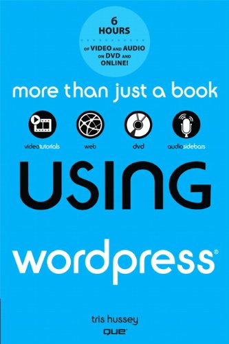 9780789749079: Using WordPress, with DVD