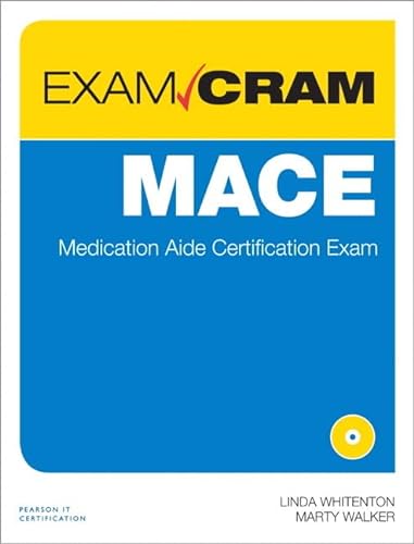 9780789749604: Mace Medication Aide Certification Exam (Exam Cram)