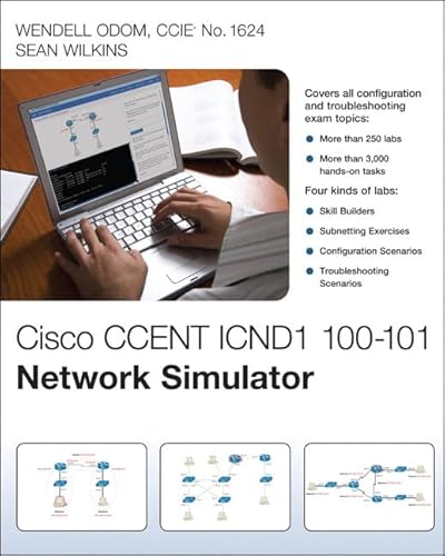 9780789750433: Cisco CCENT ICND1 100-101 Network Simulator