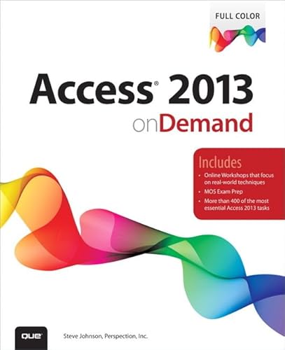 Beispielbild fr Access 2013 on Demand zum Verkauf von Better World Books