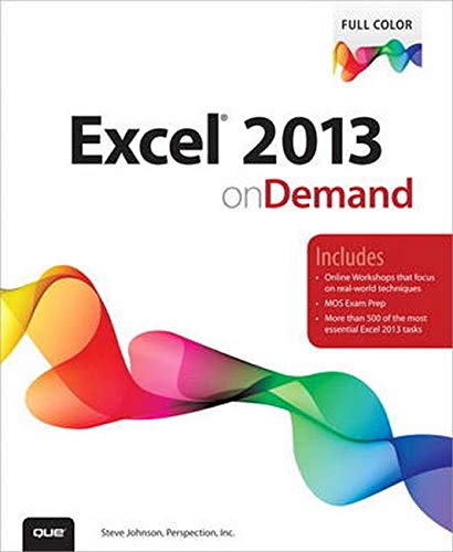 9780789750488: Excel 2013 On Demand