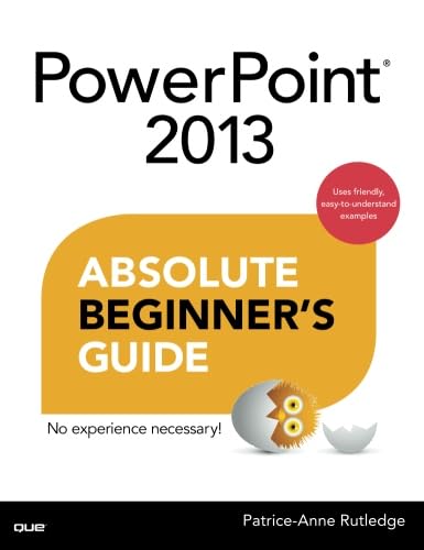 Imagen de archivo de PowerPoint 2013 Absolute Beginner's Guide a la venta por Better World Books