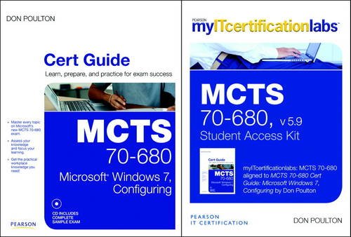 Imagen de archivo de MCTS 70-680 Cert Guide with MyITCertificationlab Bundle, v5.9 a la venta por Bookmans