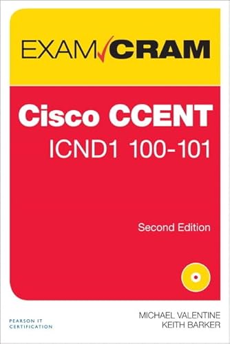 Imagen de archivo de CCENT ICND1 100-101 Exam Cram (Exam Cram (Pearson)) a la venta por WorldofBooks