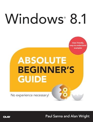 Imagen de archivo de Windows 8. 1 Absolute Beginner's Guide a la venta por Better World Books: West