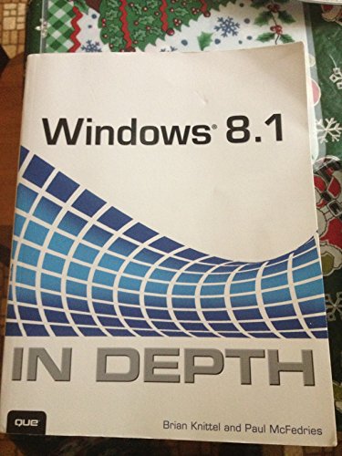 Imagen de archivo de Windows 8. 1 in Depth a la venta por Better World Books: West