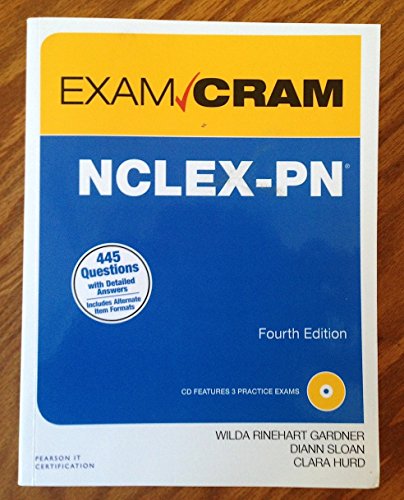 Beispielbild fr NCLEX-PN Exam Cram (4th Edition) zum Verkauf von SecondSale