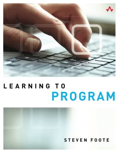 Imagen de archivo de Learning to Program a la venta por Better World Books