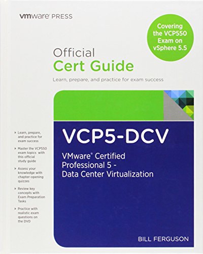 Beispielbild fr VCP5-DCV Official Certification Guide : VMware Certified Professional 5 - Data Center Virtualization zum Verkauf von Better World Books