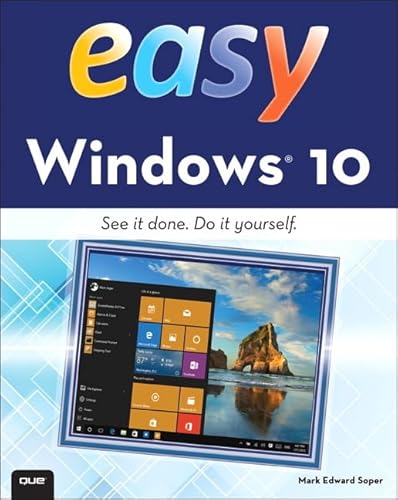 9780789754530: Easy Windows 10 (Que's Easy Series)
