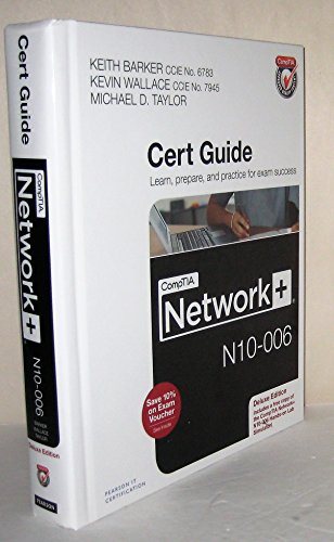 9780789754738: CompTIA Network+ N10-006 Cert Guide, Deluxe Edition