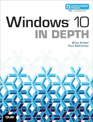 9780789754745: Windows 10 In Depth (includes Content Update Program)