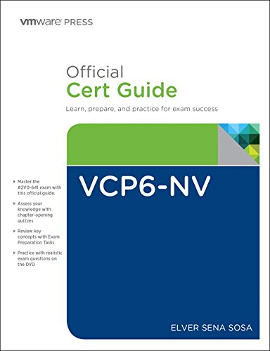 9780789754806: VCP6-NV Official Cert Guide (Exam #2V0-641): Exam #2v0-641. Learn, Prepare, and Practice for Exam Success (VMware Press Certification)
