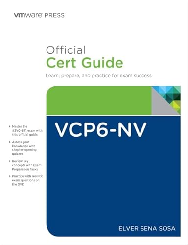 Imagen de archivo de VCP6-NV Official Cert Guide (Exam #2V0-641) a la venta por ThriftBooks-Dallas