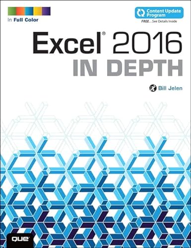 9780789755841: Excel 2016 In Depth