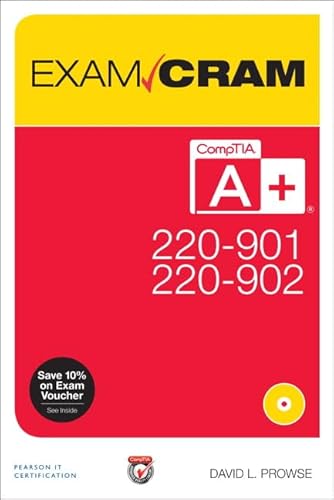 Beispielbild fr CompTIA A+ 220-901 and 220-902 Exam Cram (Exam Cram (Pearson)) zum Verkauf von AwesomeBooks