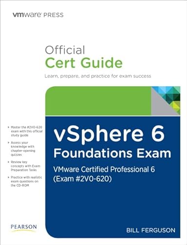 9780789756497: vSphere 6 Foundations Exam Official Cert Guide (Exam #2V0-620): VMware Certified Professional 6 (VMware Press)