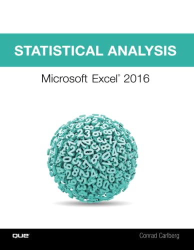 Beispielbild fr Statistical Analysis: Microsoft Excel 2016 zum Verkauf von BooksRun