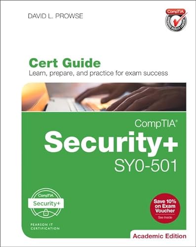 Beispielbild fr CompTIA Security+ SY0-501 Cert Guide, Academic Edition (Certification Guide) zum Verkauf von BooksRun