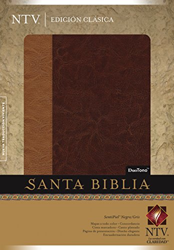Stock image for Ntv Santa Biblia/Piel especial/2 tonos/cafe/cafe claro (Spanish Edition) for sale by Your Online Bookstore