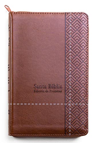 Imagen de archivo de Santa Biblia/ Holy Bible: Santa Biblia de Promesas Reina Valera 1960 Tamao Manual, Caf, Cierre/ Holy Bible of Promises RVR 1960 Pocket Size, Brown, Zipper a la venta por Revaluation Books