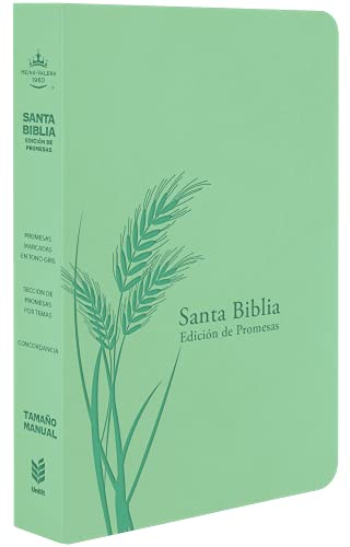 Imagen de archivo de Santa Biblia de Promesas Reina-Valera 1960 / Tamao Manual / Letra Grande / Piel Especial / Menta // Spanish Promise Bible RVR60 / Handy Size / Large Print / Mint (Spanish Edition) a la venta por Lakeside Books