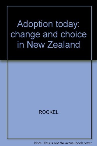 9780790000060: Adoption today: Change and choice in New Zealand