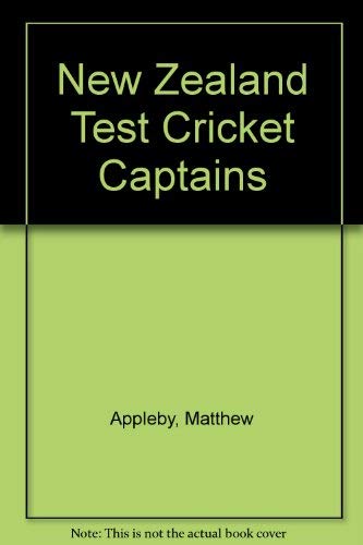 Beispielbild fr NZ Test Cricket Captains zum Verkauf von Matheson Sports International Limited