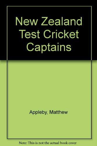 NZ Test Cricket Captains