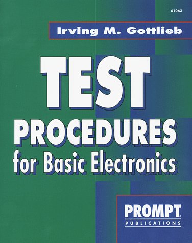 Beispielbild fr Test Procedures for Basic Electronics zum Verkauf von HPB-Red