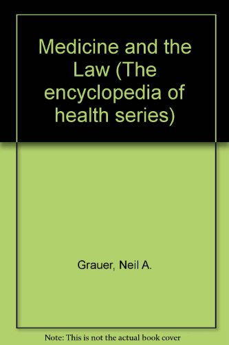 Beispielbild fr Medicine and the Law zum Verkauf von Better World Books