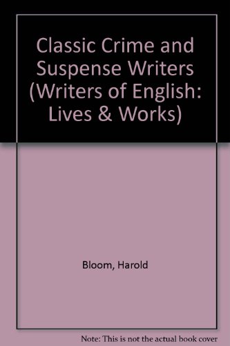 Stock image for Classic Crime and Suspense Writers (Writers of English) for sale by Half Price Books Inc.