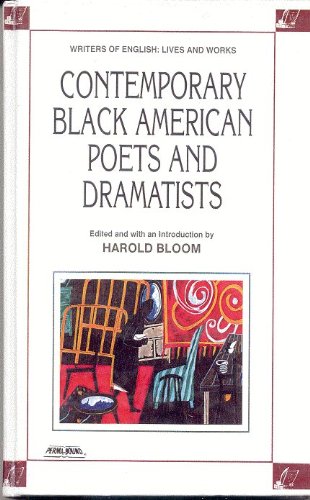 Stock image for Contemporary Black American Poets and Dramatists (Writers of English: Lives and Works) for sale by More Than Words