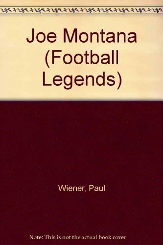 Beispielbild fr Joe Montana (Football Legends) zum Verkauf von Wonder Book