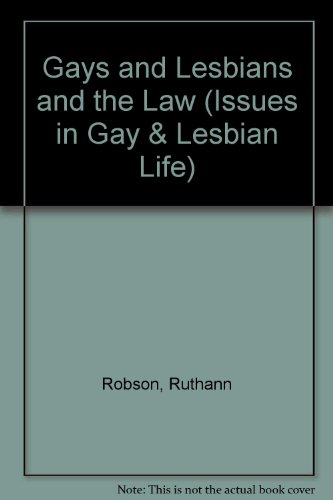 Stock image for Gay Men, Lesbians, and the Law (Issues in Lesbian & Gay Life) for sale by Ergodebooks