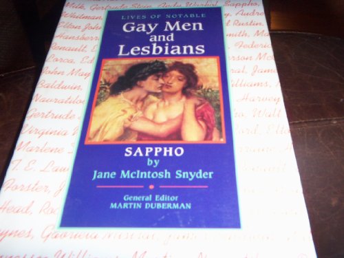 Imagen de archivo de Sappho; Lives of Notable Gay Men and Lesbians a la venta por gearbooks