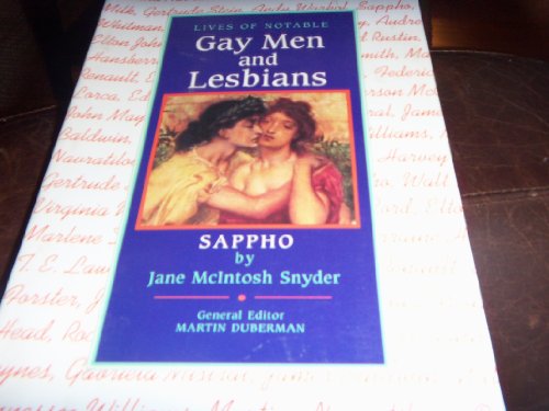 Stock image for Sappho (Lives of Notable Gay Men and Lesbians) for sale by HPB-Emerald